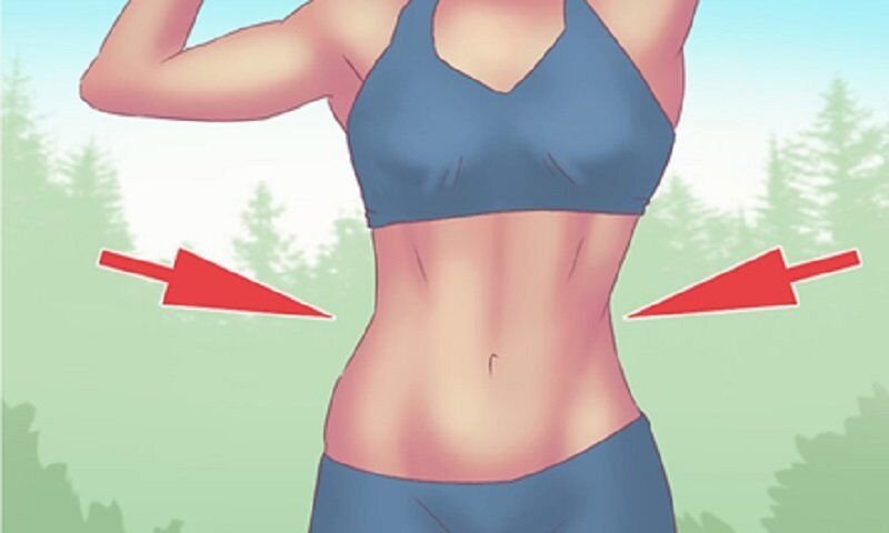 tiny waist in your walking routine