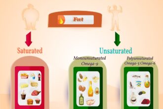 difference between saturated and unsaturated fats