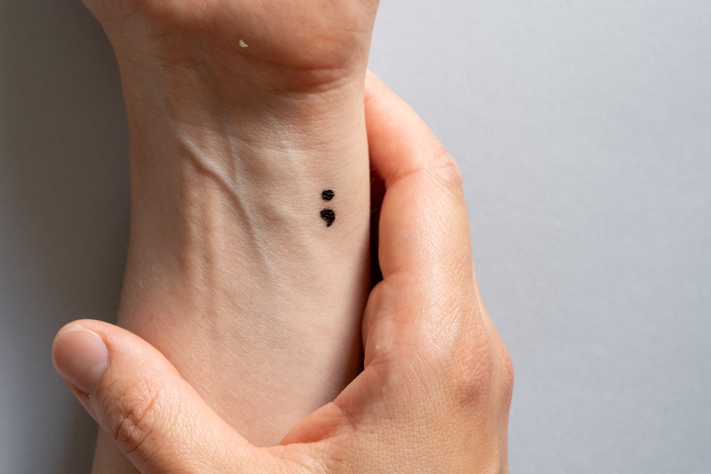 Semicolon Tattoos