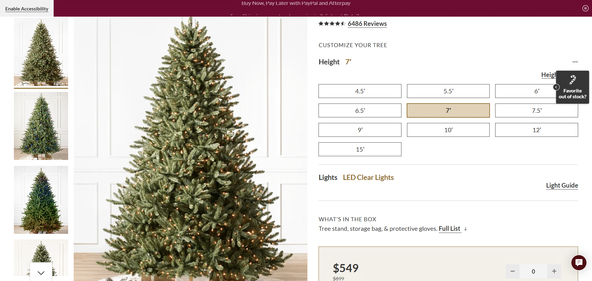 Balsam Hill - Christmas Trees on Clearance