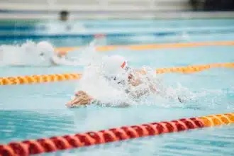 swimming burns more calories per hour than aerobics and cycling.