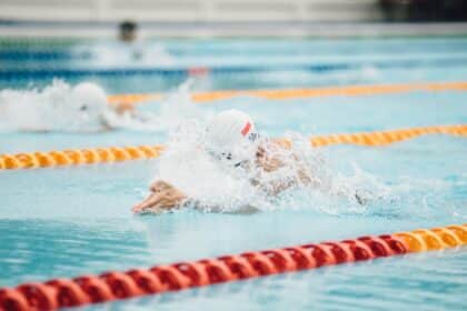swimming burns more calories per hour than aerobics and cycling.