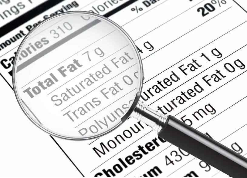Ana nutrition label