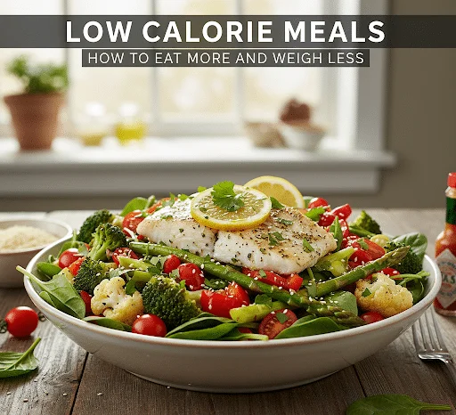 Image for Low Calorie Meals: A Guide to Losing Weight Despite Eating a Lot